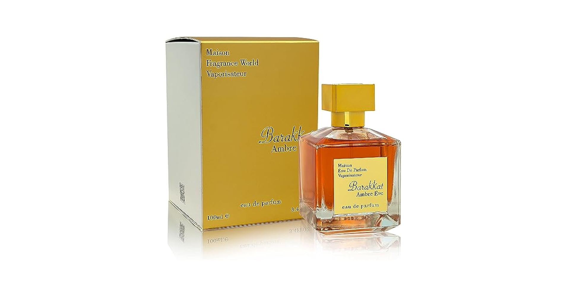 香水(男性用) Fragrance World Barakkat Ambre Eve Fragrance World Barakkat Ambre Eve Eau De Parfum Spray For